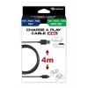 USB laidas Subsonic SA5355 4 m USB 2.0 A į Micro-USB A, juodas