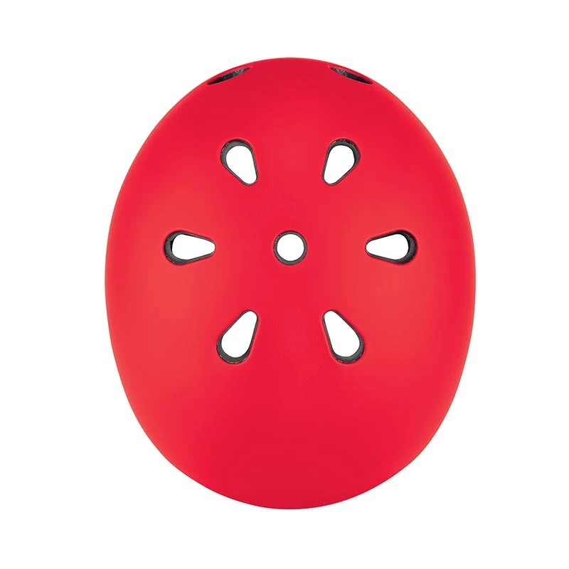 Globber | Raudonas | Šalmas | Go Up Lights, XXS/XS (45-51 cm)