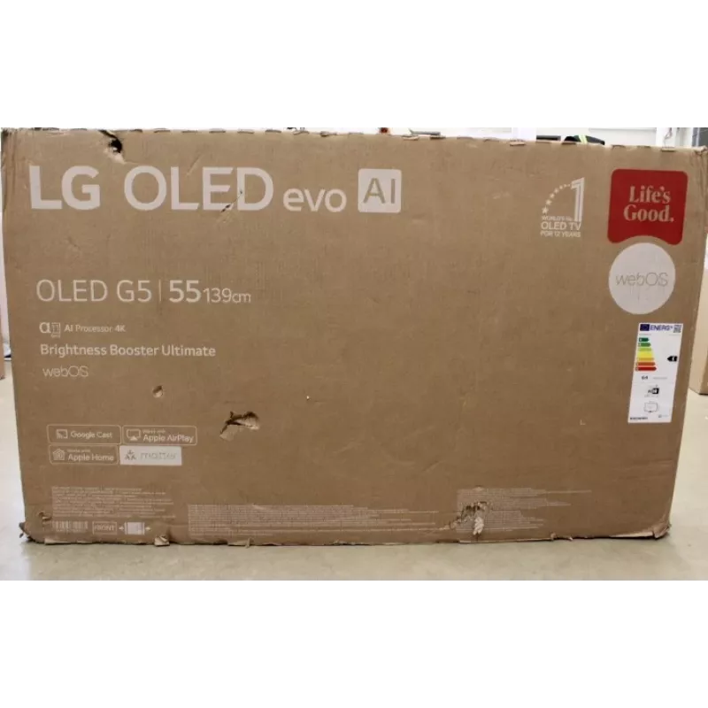OLED TV LG OLED55G51LW 55 colių Smart TV webOS 25 UHD — pažeista pakuotė