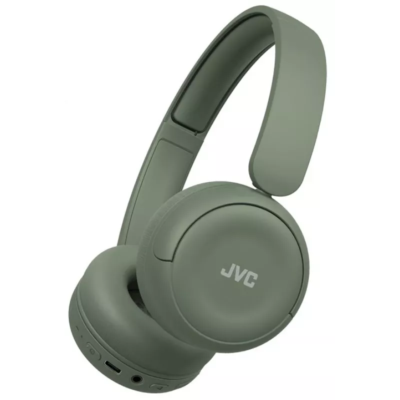 JVC HA-S59W ausinės su mikrofonu, laidinės ir belaidės, ant galvos, muzikai / kasdienai, USB Type-C, Bluetooth, žalia