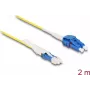 Optical Fiber kabelis DeLOCK 88306 CS male to LC Duplex OS2 2m