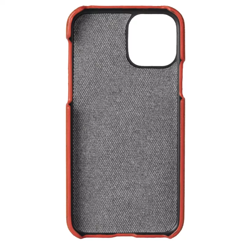Apsauginis telefono dėklas Krusell Birka, skirtas Apple iPhone 11 Pro Max — rūdžių spalva