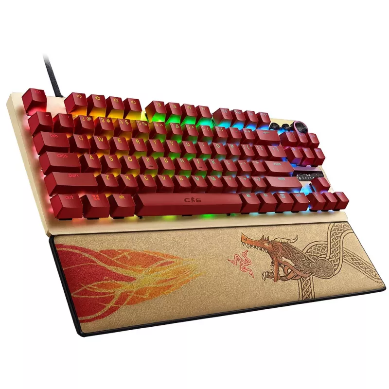 Razer Huntsman V3 Pro Tenkeyless | Žaidimų klaviatūra | Laidinė | US | Counter-Strike 2 leidimas | USB Type-C | Razer Analog Optical Switch Gen-2