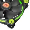 Ventiliatorius Thermaltake Riing 14 CL-F039-PL14GR-A 14 cm juodas žalias