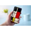 Apsauginis dėklas iKins Samsung Galaxy S20+ — juodas spausdintas dizainas