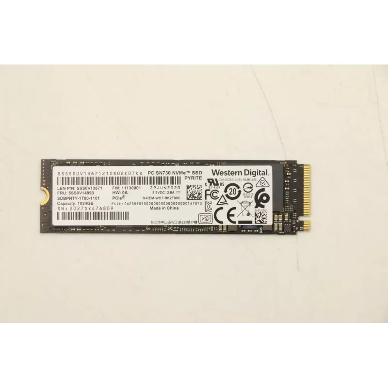 Lenovo Western Digital SN730 1TB SDBPNTY-1T00-1 (5SS0V14993)