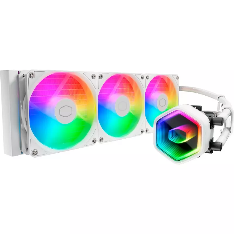 Cooler Master MasterLiquid 360 Core II White procesoriaus skysčio aušinimo rinkinys 4,72 (12 cm) 1 vnt.