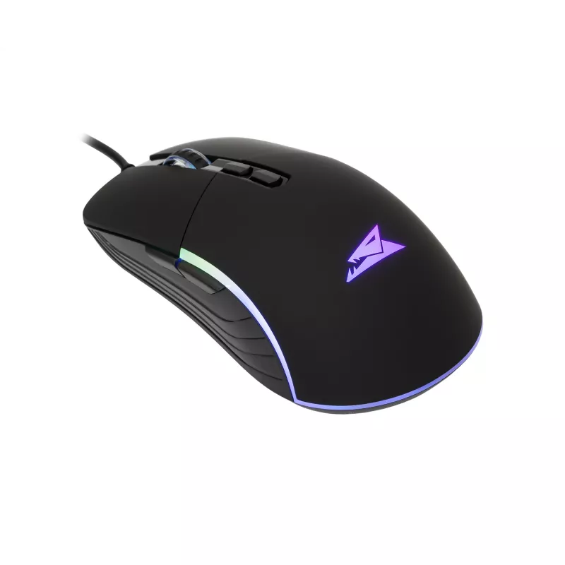 Pelė Baracuda BGM-011 Nautilus Juoda RGB USB