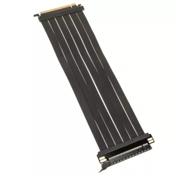 Kolink PCI Express 5.0 x16 į x16 pakėlimo kabelis, 180 laipsnių, juodas - 30cm