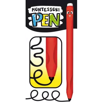 Mokomasis rinkinys Montessori rašymo mokykla su 18 planšetinių kompiuterių