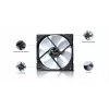Fractal Design Dynamic X2 14 cm Juoda White ventiliatorius