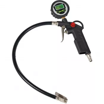 Einhell 4133115 0 - 13 bar skaitmeninis slėgio matuoklis padangų slėgio matuoklis (4133115)