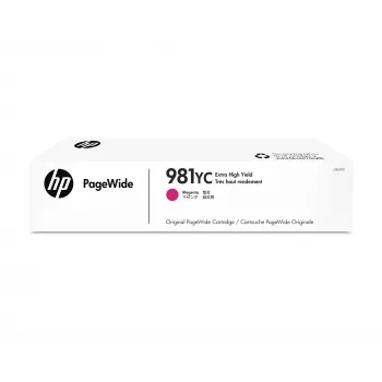 Rašalo kasetė HP 981YC itin didelio našumo 16000 puslapių purpurinė