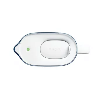 Vandens filtro ąsotis BRITA Style Essential – baltas, 1,4 l filtruoto vandens talpa, 2,4 l bakelis, suderinamas su MAXTRA+ Pro kasetėmis