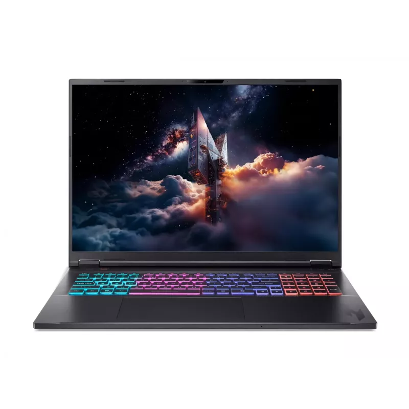Acer Nitro 18 AI AMD AN18-61-R8HK Copilot+ PC AMD Ryzen AI 9 365 Nešiojamasis kompiuteris 45,7 cm (18 colių) WQXGA 32 GB DDR5-SDRAM 1 TB SSD NVIDIA GeForce RTX 5060 Wi-Fi 6E (802.11ax) Windows 11 Home Vokiška Juodas