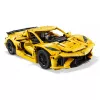 LEGO Technic Corvette Stingray 42205 2-in-1 kabrioletas ir kupė modelis, 732 dalys, 80×270×140 mm