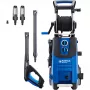 Nilfisk PREMIUM 180-10 EU slėginė plovimo mašina vertikali elektrinė 610 l/h 2900 W mėlyna, juoda