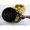 Oro gruzdintuvas PRIME3 SAF31 – 2,5 l, 1200 W, karšto oro gruzdintuvas be riebalų, juodas