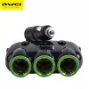 Automobilinio cigarečių degiklio adapteris Awei C-35 12V ir 24V maitinimo lizdams