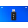 Savio AK-80 vaizdo kabelio adapteris 0 m USB Type-A USB Type-C juodas