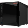 ASUSTOR Nimbustor 4 AS5304T - NAS serveris - 4 lizdai - SATA 6Gb/s - RAID 0, 1, 5, 6, 10, JBOD - RAM 4GB - 2,5 Gigabit Ethernet - iSCSI palaikymas (90-AS5304T00-MD30)