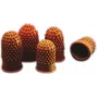 Rexel Thimblettes Velos Size 00 - 15mm Ø Oranžinė Box/10, Oranžinė, Rubber