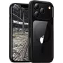 Telefono dėklas jt berlin BackCase JT Berlin Pankow Hybrid MagSafe skirtas Apple iPhone 17 Pro Max juodas permatomas
