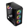Kompiuterio korpusas Logic Concept Portos ARGB ATX juodas