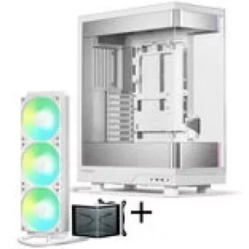 PHANTEKS Evolv X2 + TRYX PANORAMA SE ARGB Complete Liquid Cooling - Balta, 360 mm
