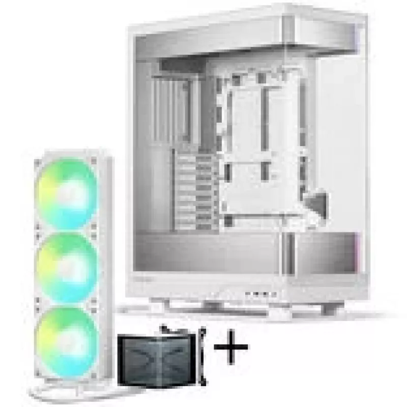 PHANTEKS Evolv X2 + TRYX PANORAMA SE ARGB Complete Liquid Cooling - Balta, 360 mm