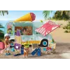 PLAYMOBIL žaidimų rinkinys Ledų furgonas ir banglenčių parduotuvė 71904 su figūrėlėmis