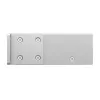 Valdomas L2 tinklo jungiklis UBIQUITI USW-Aggregation — 8 SFP+ lizdai, 10G palaikymas, be ventiliatoriaus, 1U stelažui, sidabrinis