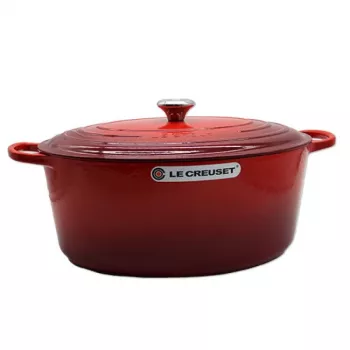 Le Creuset Signature Roaster oval cherry 40cm