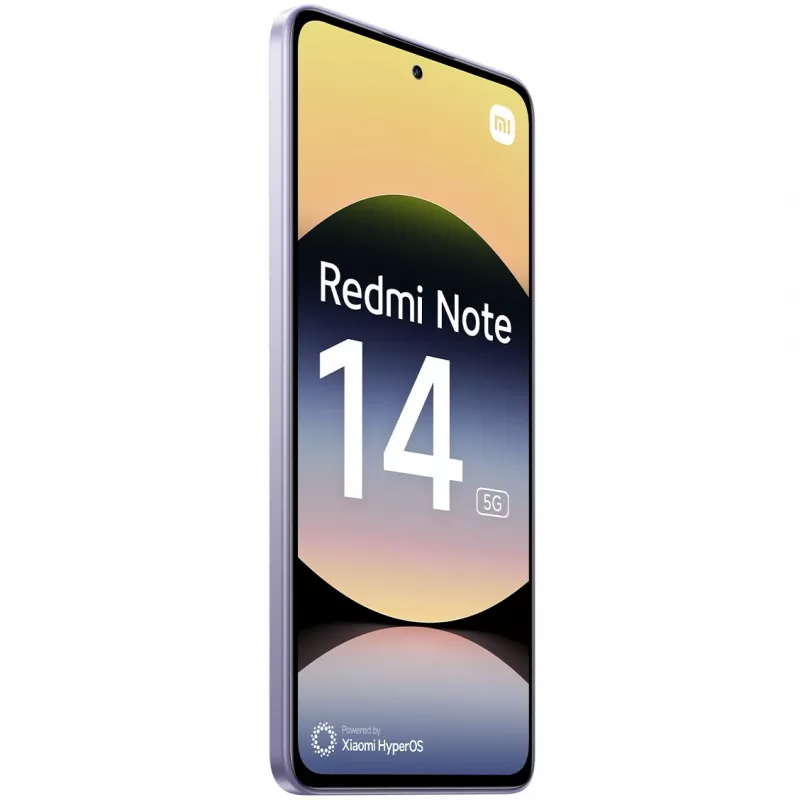 Išmanusis telefonas „Xiaomi Redmi Note 14 5G“, 6,67 col. OLED, 8 GB RAM, 256 GB, levandų, 5110 mAh