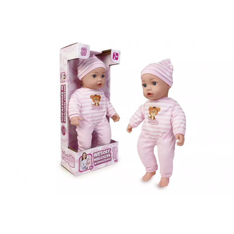 Lėlė Artyk Natalia Baby Doll 45 cm — minkšto kūno žaidimų lėlė, 45 cm ūgio