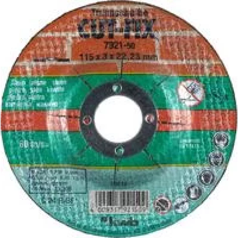 Pjovimo diskas KWB 792250 akmeniui, silicio karbidas, Ø125 mm x 3 mm, skylė Ø22 mm
