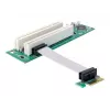 DeLOCK PCI-E/2x PCI sąsajos kortelės / adapteris Vidinio tipo