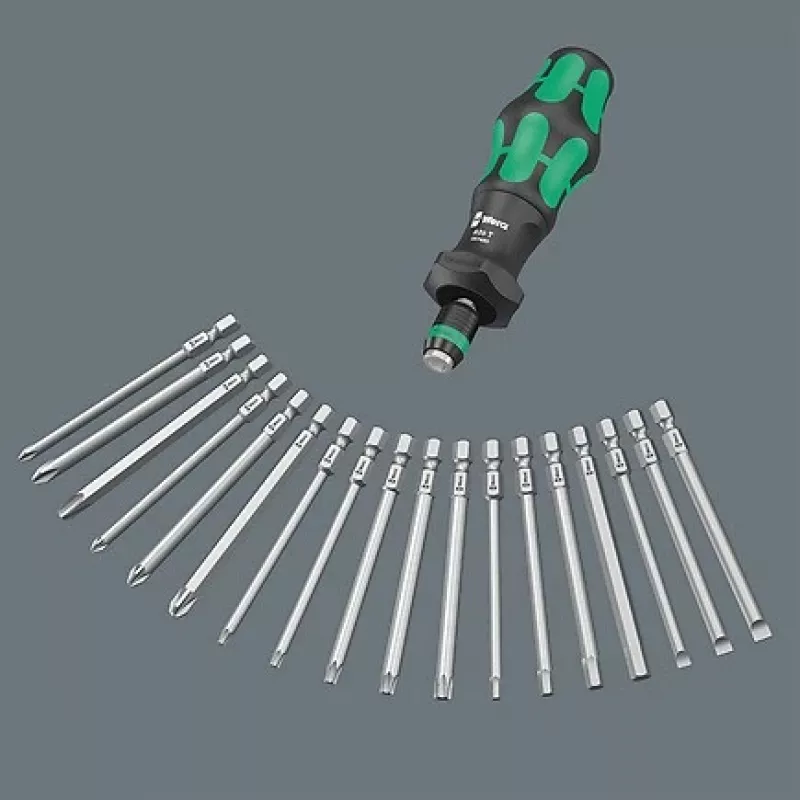 Wera 826 T Kraftform Turbo antgaliai