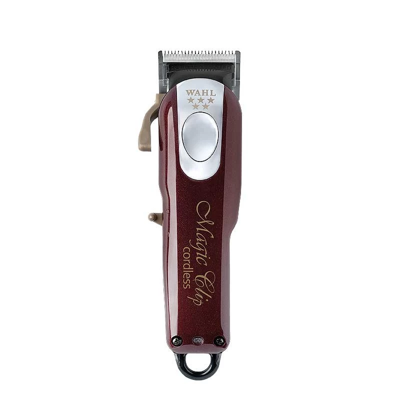Wahl Cordless Magic Clip Burgundy plaukų kirpimo mašinėlė 0,8-2,5 mm