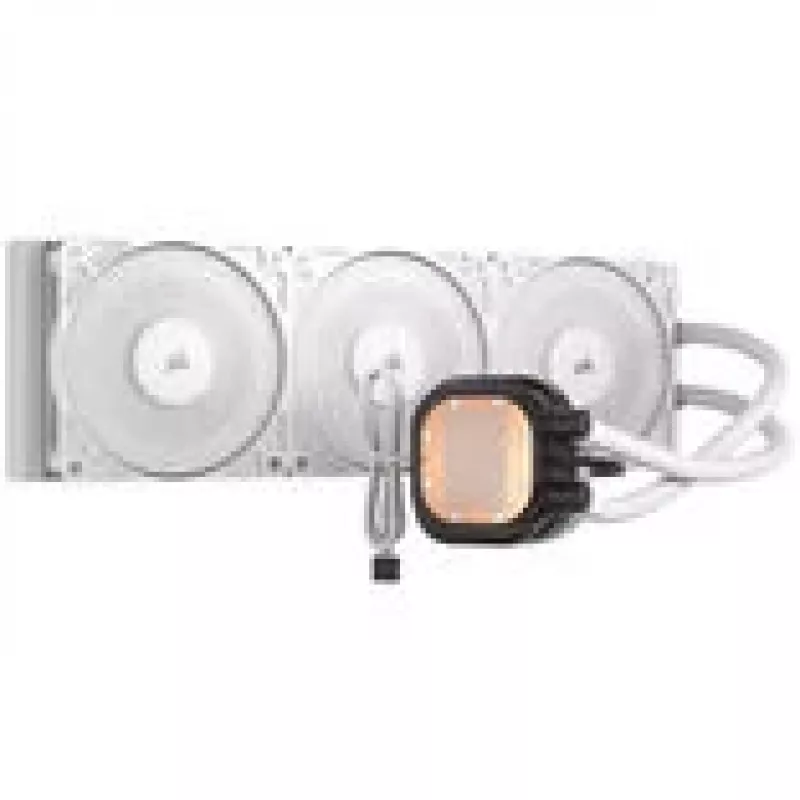Viskas viename skysčio aušintuvas Corsair Nautilus 360 RS 12 cm baltas