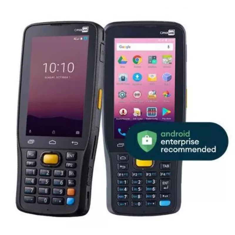 Nešiojamasis duomenų surinkimo įrenginys CIPHERLAB RK25 2D vaizdo skaitytuvas, 4 colių (10,5 cm) Android