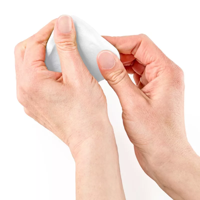 Modeliavimo molis FIMO effect white translucent 8010-014 — permatomo balto efekto, minkštas polimerinis molis, 57 g batonėlis