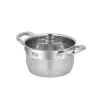 Apvalus nerūdijančio plieno puodas Resto Kitchenware Libra 1,9 L