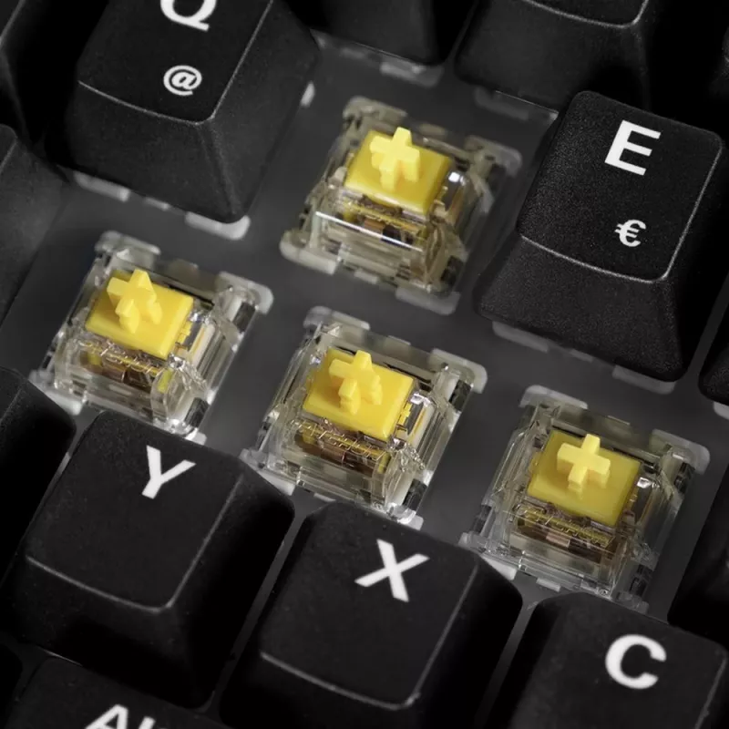 Sharkoon SGK50 S2 klaviatūra Namams USB QWERTZ Vokiečių kalba Medienos