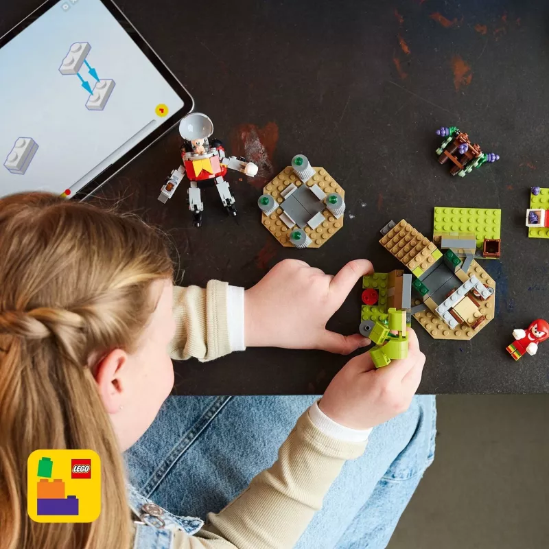 LEGO SONIC THE HEDGEHOG 76998 Knuckles ir Pagrindinio Smaragdo šventovė