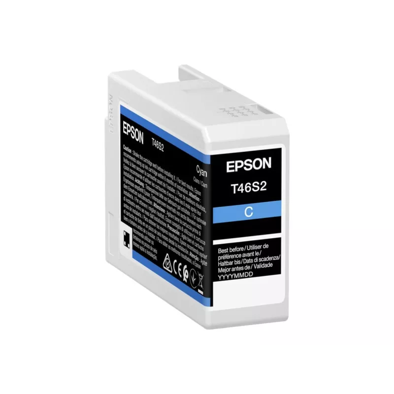 Rašalinė kasetė Epson UltraChrome Pro 10 T46S2 žalsvai mėlyna Originali pigmentinė rašalo kasetė