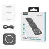 Choetech T588-F 3in1 Magnetic Wireless Charger 15W (juodas)