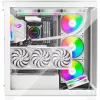 Korpusas|XILENCE|ATX/micro ATX/Mini-ITX|Balta|Midi bokštas|PC|X818.W.ARGB