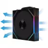 Kompiuterio korpuso ventiliatorius Lian Li UNI FAN TL Wireless 120mm ARGB PWM Reverse Blade