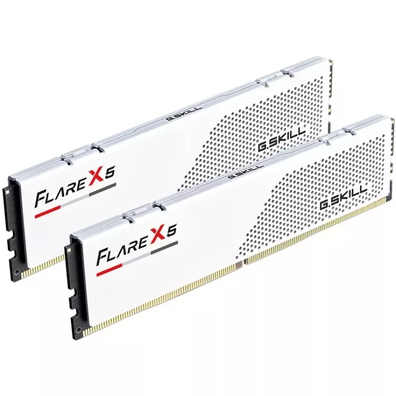 DIMM 32 GB DDR5-6000 (2x 16 GB) Dual-Kit, Arbeitsspeicher weiß, F5-6000J2836G16GX2-FX5W, Flare X5, AMD EXPO